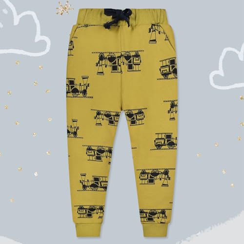 Toddler Boy Girl Dinosaur Print Sweatpants Cotton Drawstring Elastic Waist Sport Jogger Pants with Pocket Toddler3