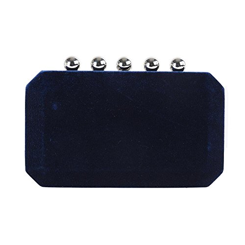 Anna Cecere Borsa clutch, Danielle Blu, in velluto...