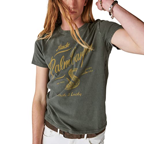 Lucky Brand Men's Palm Canyon Graphic Tee