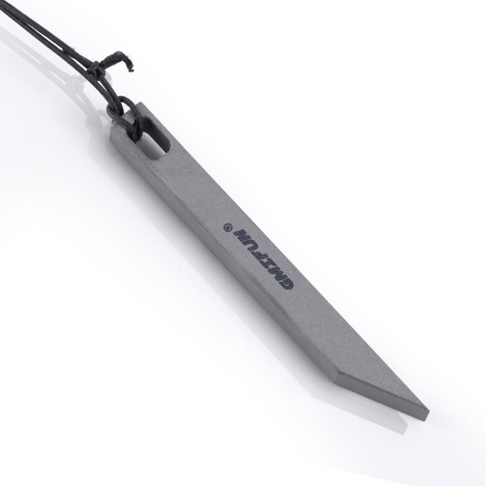 GMIFUN Titanium EDC Mini Pry Bar,Small Slim Pocket Pry Bar Multitool Keychain,Every Day Carry