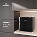 Klarstein Irene Mini-Gefrierschrank, 31L Kühl-/Gefrierkombination, Temperatur -24 °C bis 10 °C, Energieeffizienz C, Leise 38 dB, Kompaktes Design Für Kleine Räume, Mini-Tiefkühlschrank