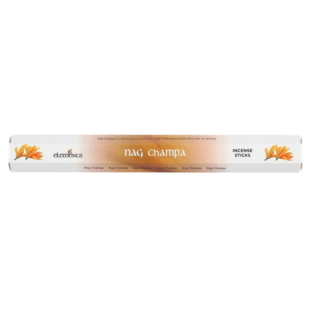 6 Packs of Elements Nag Champa Incense Sticks