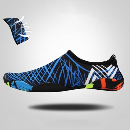 Water Shoes for Men Women Quick-Dry Aqua Socks Non-Slip Swim Shoes for Beach Surfing Walk Water Yoga Outdoor Sports Boat River4