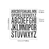 5 Sheet Capital Letter Stickers,1 Inch 2 Inch Waterproof Self Adhesive Vinyl Alphabet Stickers for DIY Scrapbooking,Crafts and Mailboxes,Black #1