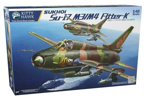 Kitty Hawk Model 1/48 Su-17 M3/M4 maquette plastique d'avion référence KH80144