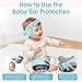 HyAdierTech Baby Ear Muffs Noise Protection, 27-30dB Babies Noise Cancelling Headphones, Infant Ear Protection For Infants Toddlers 3-48 Months Sleep, Travel Baby Essential (Blue)
