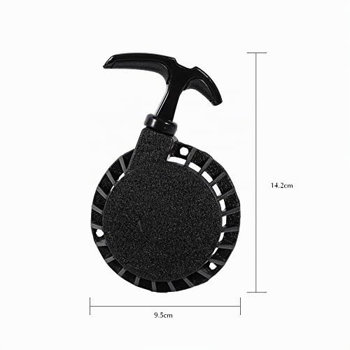 EBTOOLS per Lanciatore Pocket Bike per Pocket Bike Pull Starter Mini avviamento Tascabile in Lega di Alluminio Parte di avviamento a trazione Manuale per 49CC Pocket Bike Dirt Bike Minim
