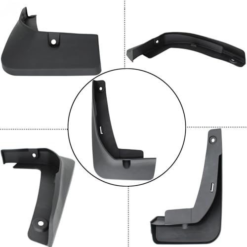 Guardabarros de coche para Corolla Cross: kit trasero contra salpicaduras de rueda 4