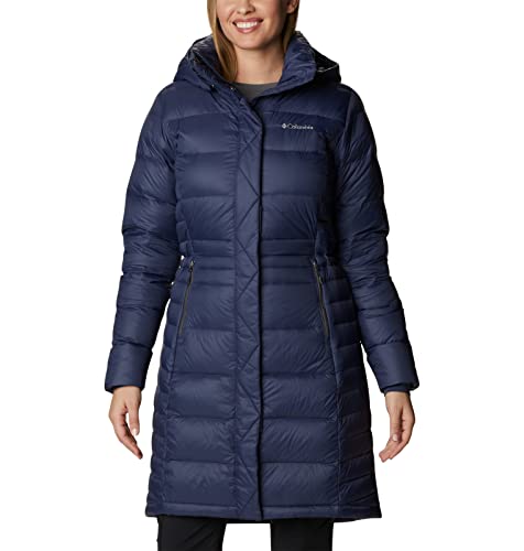 Columbia Women's Hexbreaker Elite Down Jacket, Nocturnal, Small at
