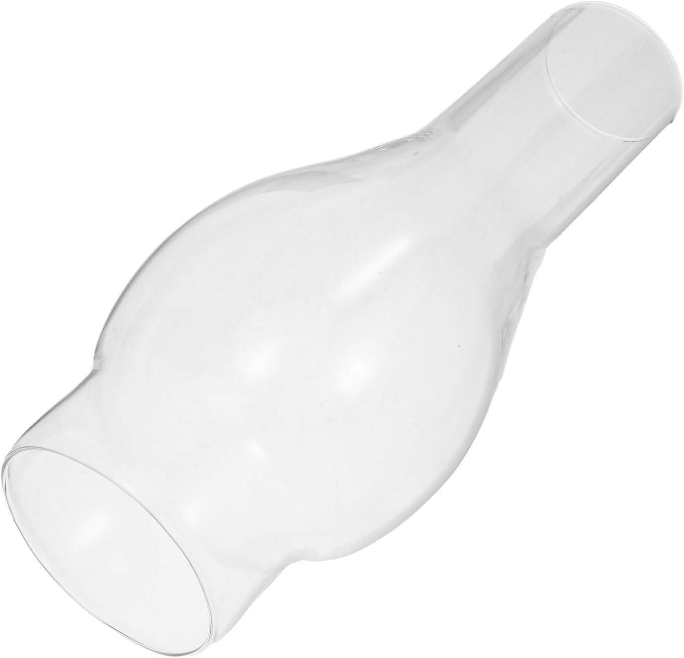 Vintage Oil Lamp Glass Chimney Replacement Hurricane Shade | 23.00x6.50x5.00cm Size, Camping Outdoors and Reading Use, Gentle Glow with Easy Maintenance