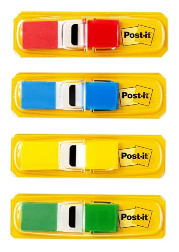 Post-it Flags, 35/Dispenser, 4 Dispensers/Pack.47 in Wide, Assorted Primary Colors (683-4) - image 8