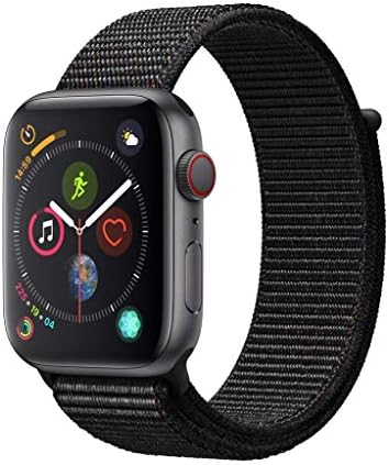 Apple Watch Series 4 GPS + Cellular, 44mm Aluminiumgehäuse, Space 