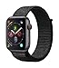 Produktbild Apple Watch Series 4 GPS + Cellular, 44mm Aluminiumgehäuse, Space Grau, with Black mit Sport Loop (Generalüberholt)