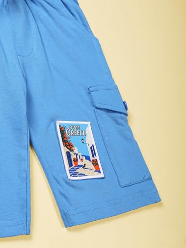 Image of KiddoPanti Boys Knee Length Cargo Short