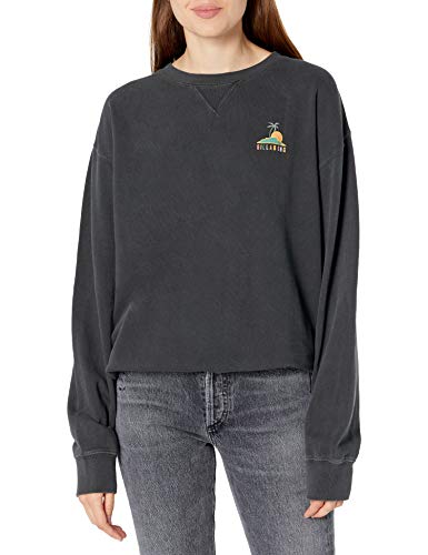 Billabong Women's Surf Vibe Sweatshirt, Black Multi, S