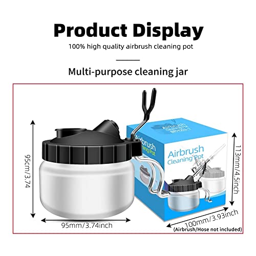 MACIMO Airbrush reinigingsset houder 5 stuks reinigingsnaalden, 5 stuks reinigingsborstels, 1 stuks mondstukschraper, 9… - Image 7