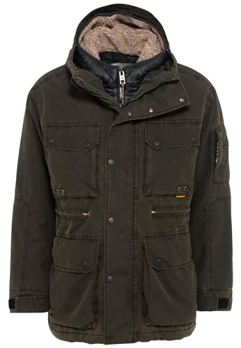Chaqueta camel active Multipocket para protegerte de la lluvia fina 2