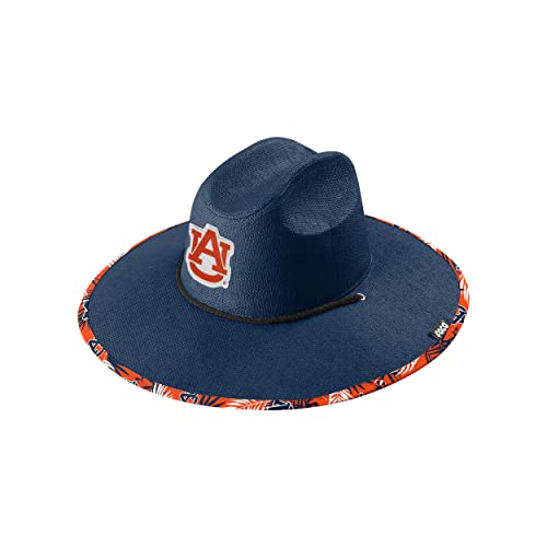 Image of FOCO Auburn Tigers NCAA Team Color Straw Hat