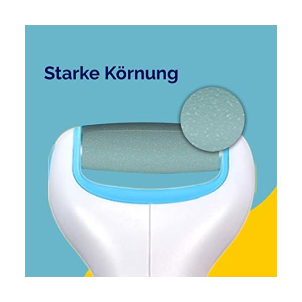 Scholl Velvet Smooth elektrischer Hornhautentferner Pro – 1 Gerät + Ladestation & Expert Care Wet & Dry Ersatzrollen… – Bild 8
