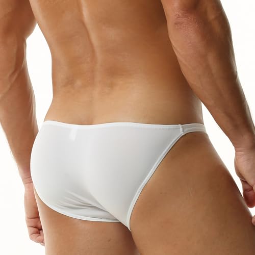 Men's Underwear Bikini Briefs Mini Low Rise Fashion Sport Stretchy Thin Breathable Sexy2