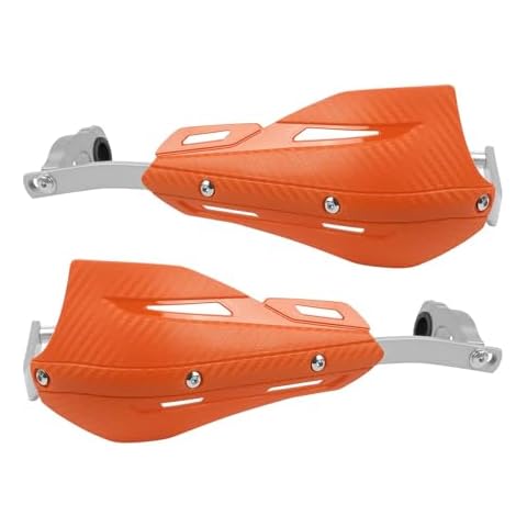 CHIFUN Handguard for 7/8" 22mm and 1 1/8" 28mm Motorcycle Handlebar Brake Lever Protection Hand Guard CNC Aluminum Compatible with ATV Motorbike Motocross Supermoto Racing Dirt Pit Bike Cover