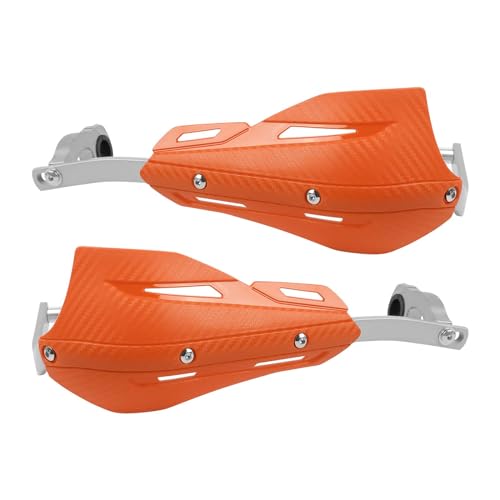 CHIFUN Handguard for 7/8" 22mm and 1 1/8" 28mm Motorcycle Handlebar Brake Lever Protection Hand Guard CNC Aluminum Compatible with ATV Motorbike Motocross Supermoto Racing Dirt Pit Bike