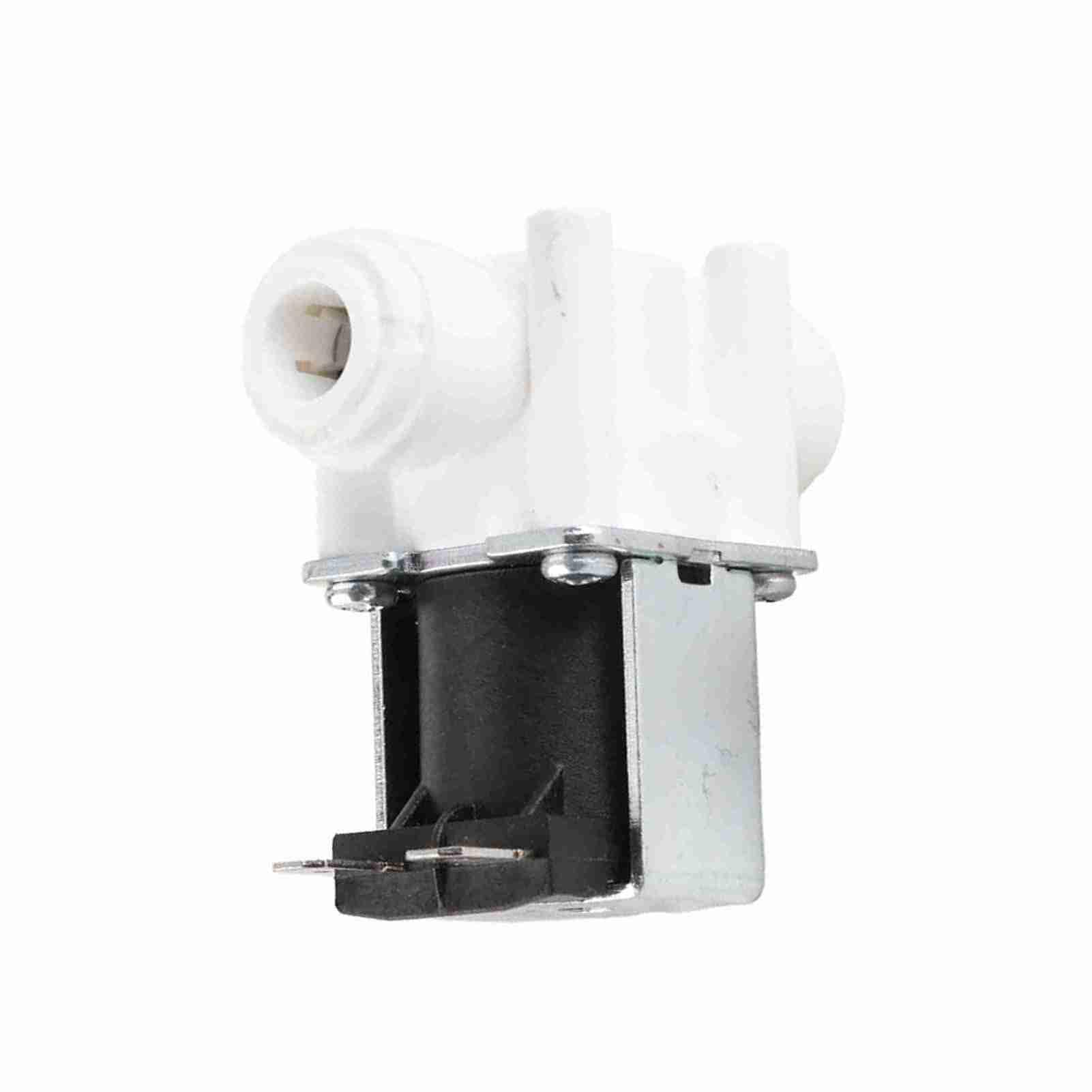 FTVOGUE Elettrovalvola per Ingresso Acqua 24V N/C Purificatore d'acqua 3/8 Accessori Meccanici per Valvole ad Attacco Rapido