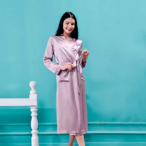 Peignoir en soie THXSILK idée cadeau bien-être et nuit douce