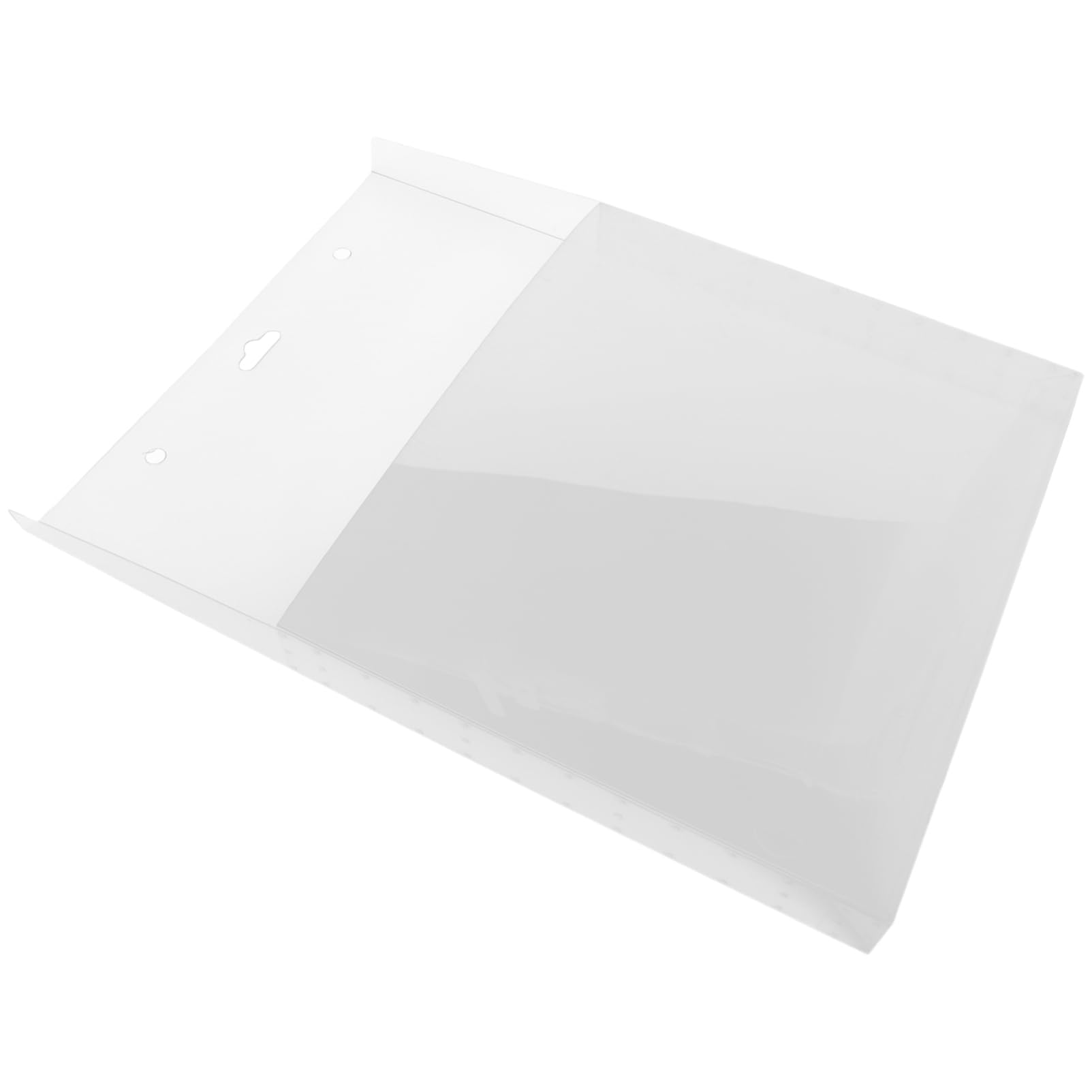 DOITOOL 2pcs Wall Mounted File Holder Document Organizer for Home Office Space-saving Storage Pocket for Magazines Papers for Schools Meeting Rooms