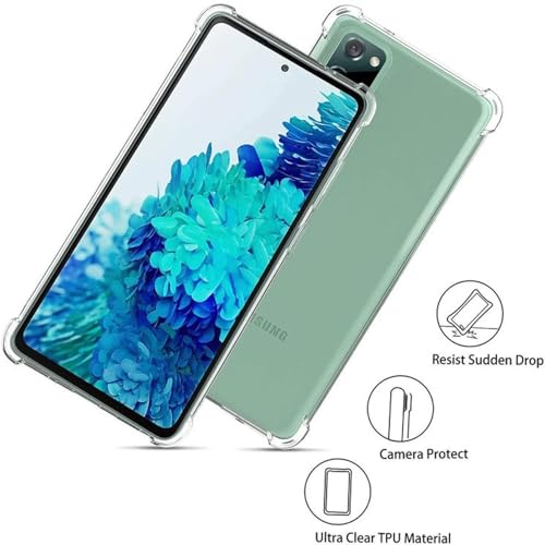 Image of BOXXO Flexible Back Cover for Samsung Galaxy S20 5G | Back Cover Transparent Clear Shockproof Case Four Corner Protection | Slim Protective Mobile Phone Cover for Samsung Galaxy S20 5G