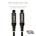 StarTech.com 6ft (2m) USB C Cable 5Gbps - Durable USB-C Cable - USB 3.2 Gen 1 Type-C Cable - 100W (5A) Power Delivery Charging, DP Alt Mode - USB C to C Cord - Charge & Sync (USB315CCV2M)