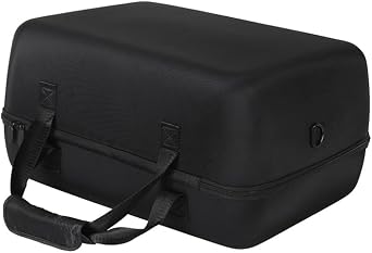 Case Cover Compatible for Harman Kardon SoundSticks 5, Bluetooth Speaker Protective Cover Portable Carrying Storage Bag EVA Black Travel Shell Sleeve Pouch Organizer (Case Only) (Gray lining)