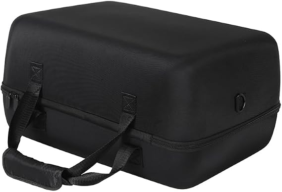 Case Cover Compatible for Harman Kardon SoundSticks 5, Bluetooth Speaker Protective Cover Portable Carrying Storage Bag EVA Black Travel Shell Sleeve Pouch Organizer (Case Only) (Gray lining)