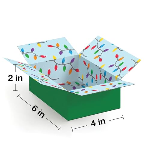 Image of Great Papers! GiftIn Corrugated Shipping Box, Holiday Lights for Gifts, Birthdays, Holidays, and Care Packages, 2 Pack (2024052)
