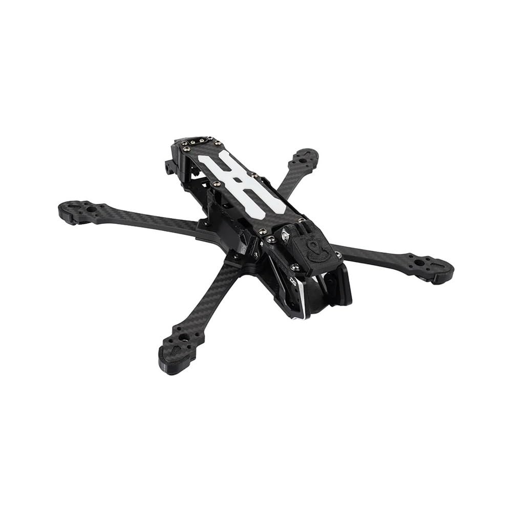 Convient for Le kit de Cadre en Carbone FPV SEEKER5 5 Pouces DC/XL O3/O4 Version Freestyle Longue Distance, Drone de Course quadricoptère RC(Seeker 5XL Frame(O4))