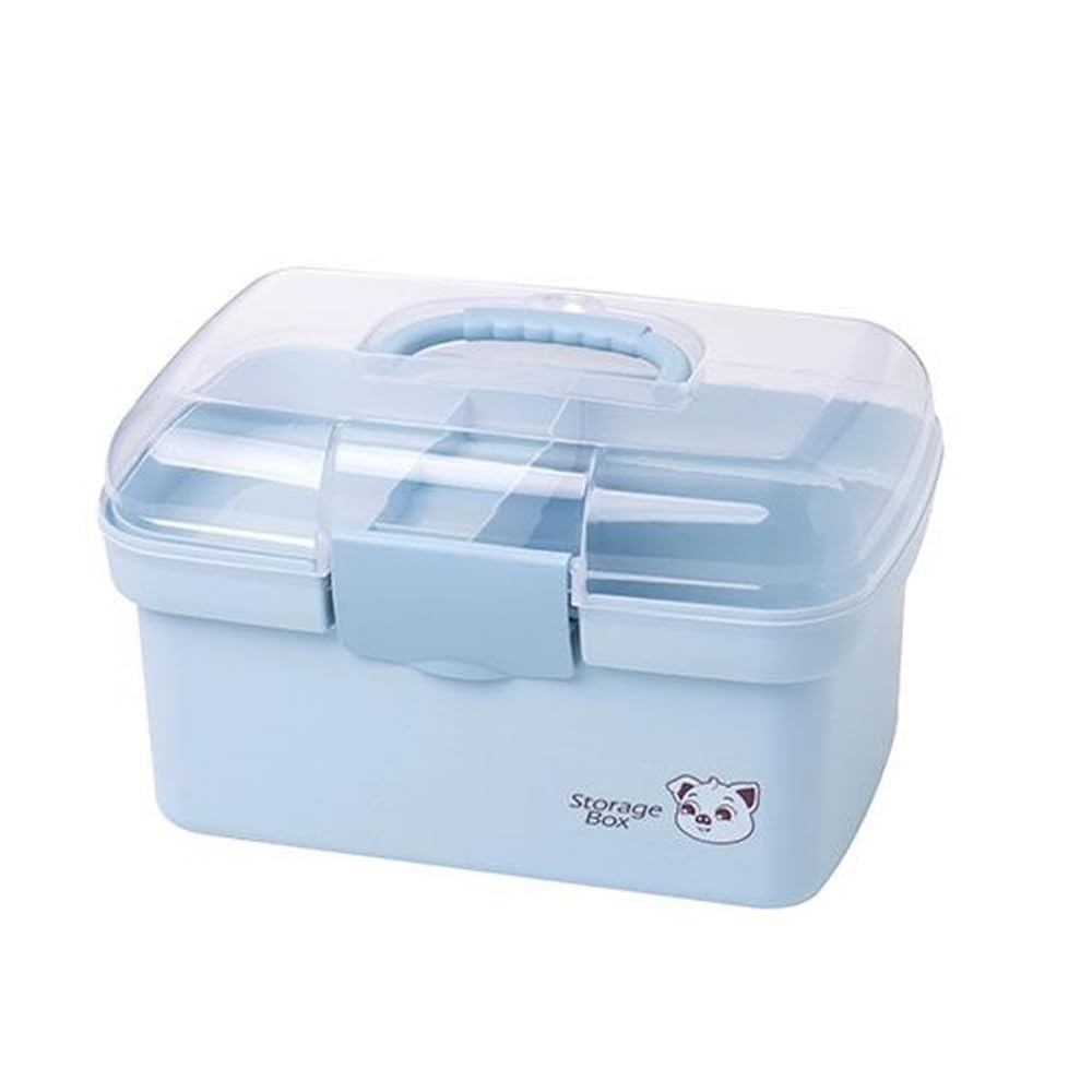 Baby Bucket Plastic Modern Medical Kit|First Aid Kit|With Handle (Lightsteelblue) (B0D59XZHBK) Amazon Price History, Amazon Price Tracker
