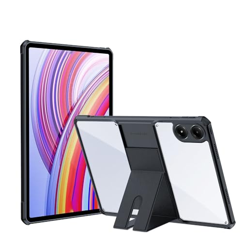 Coque transparente pour Xiaomi Poco Pad 12,1" antichoc avec béquille fine