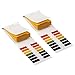 pizarra 2 Set 160 Strips 1-14 PH Litmus Paper Ph Strips Water Cosmetics Soil PH Paper Strips with Control Card