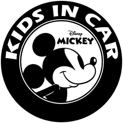 Amazon Co Jp キッズインカー ステッカー マグネット シンプルミッキー ホビー 通販