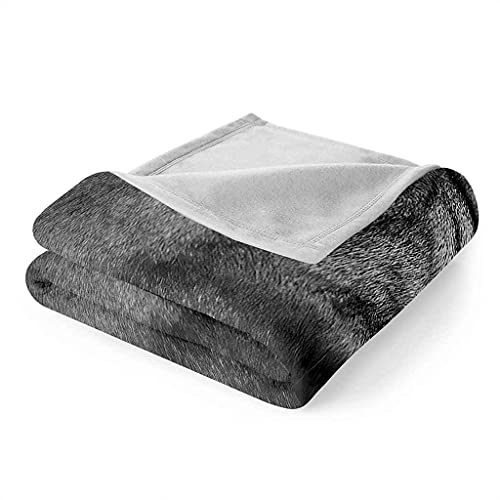 Couverture chaude impression 3D plaid lit flanelle microfibre 150x200