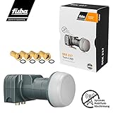 fuba lnb einstellen ✦ inkl. 4 passende vergoldete F-Stecker