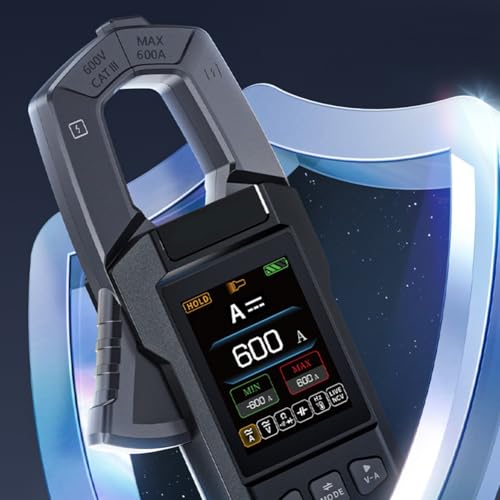 Multimètre numérique DMC-100 et testeur 600A à écran TFT haute visibilité