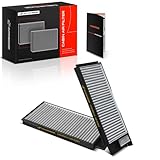 A-Premium 2-PC Cabin Air Filter with Activated Carbon Compatible with Toyota Land Cruiser 2006-2007