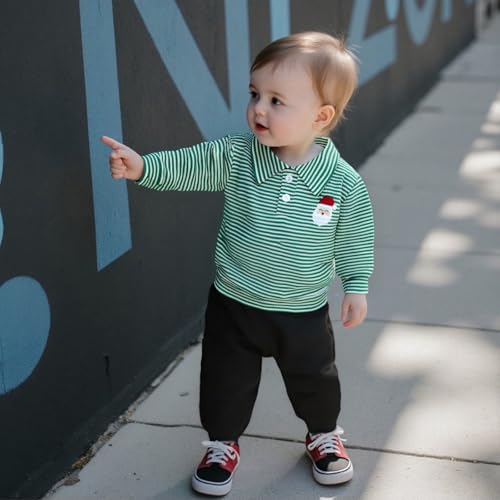 Lefyira Winter Sweatshirt Toddler Crewneck Sweatshirt Girl Baby Boy Striped Long Sleeve Pullover Tops Kids Fall Clothes3