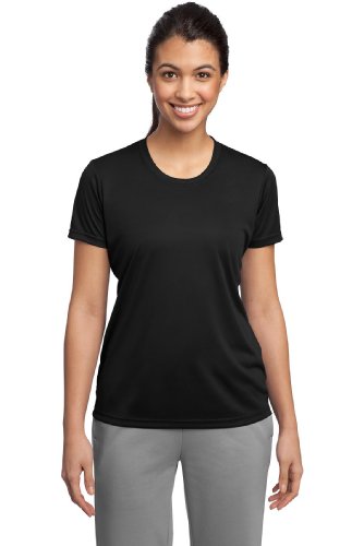 SPORT-TEK Ladies PosiCharge Competitor Tee L Black