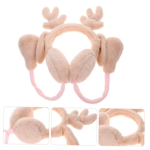 Orejeras de niñas para evitar oídos fríos con felpa cómoda y abrigada 3