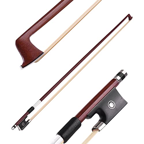 Entemah Concert Level 4/4 Violin Fiddle Bow Well Balanced IPE Wood Stick Ebony Horsehair