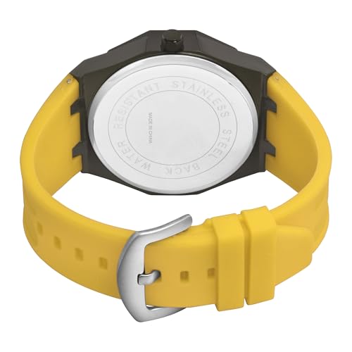 Image of ON TIME OCTUS Spinning Car Wheels Gyro Men's Sport Watch| 360 Rotating Car Wheel Dial Watch for Men | 3D Rim Hub Sports Design | Quartz Analog Wristwatch with Soft Silicone Strap