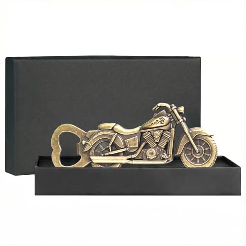 La mejor selección de regalos dia del padre para comprar hoy. 31 Regalos únicos de cerveza de motocicleta para hombres, abrebotellas de motocicleta vintage, Regalo de cumpleaños, regalo del día del padre, motociclista para papá, marido,...