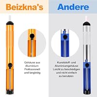 Beizkna Lötkolben Set 80W LCD Einstellbar Temperatur 180-520°C mit Schalter – Ansicht 7
